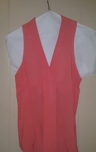 Splendid Coral Rayon Sleeveless Top size xs